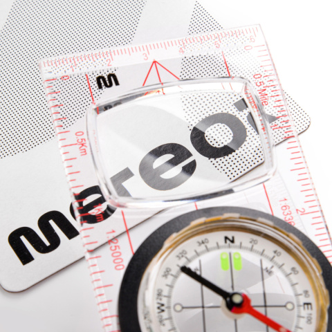 Kompas Meteor linijka 110 mm 71007