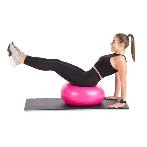 Piłka gimnastyczna Donut HMS YD04 NEW PINK