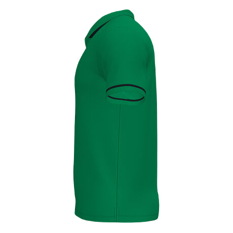 Koszulka polo z krótkim rękawem dziecięca Joma Championship VI 101954.451 zielono-czarna