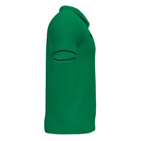 Koszulka polo z krótkim rękawem dziecięca Joma Championship VI 101954.451 zielono-czarna