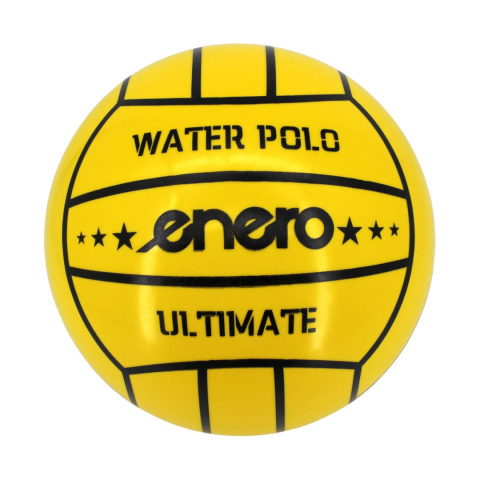 Piłka gumowa Enero water polo siatkowa żółta 1005850
