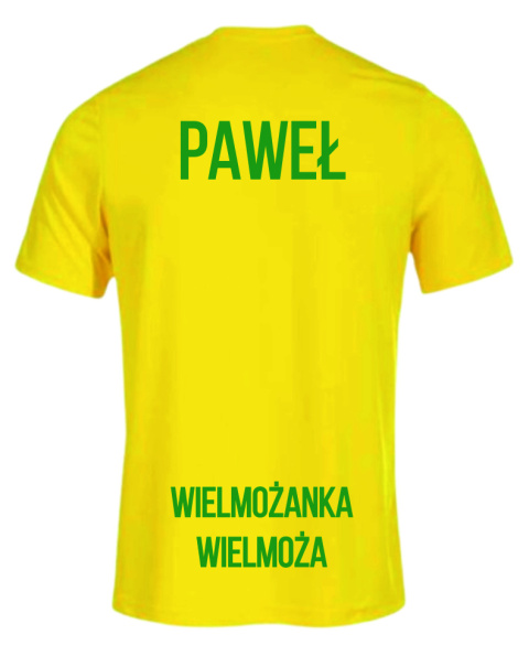 WIELMOŻANKA WIELMOŻA Koszulka Dziecięca Joma Combi YELLOW
