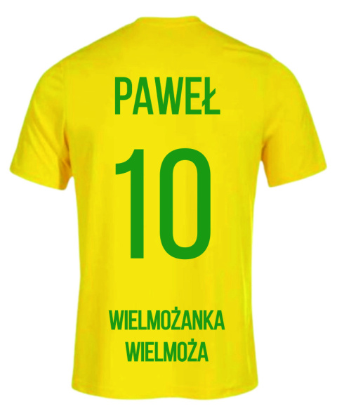 WIELMOŻANKA WIELMOŻA Koszulka Dziecięca Joma Combi YELLOW