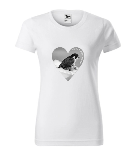 SOKOLE OKO KOSZULKA DAMSKA WROTKA - SERCE