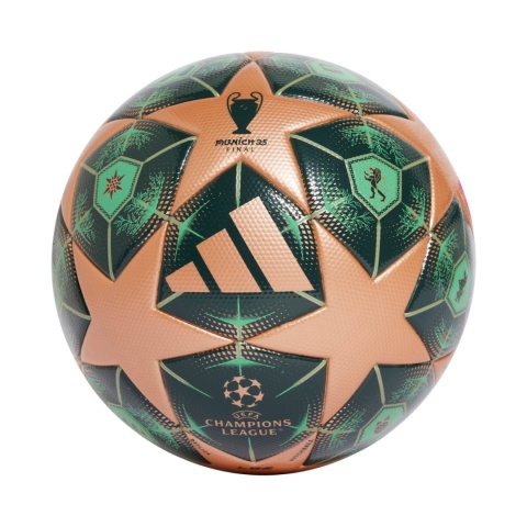 Piłka nożna adidas UCL League 24/25 Knockout Stages JM6825 zielono-złota