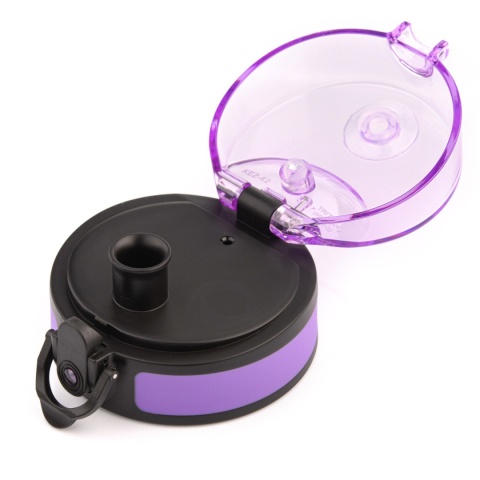 Bidon sportowy Meteor 1000 ml fioletowy/błękitny 17664