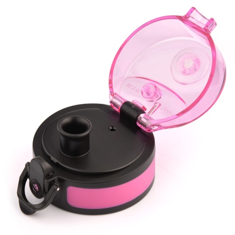 Bidon sportowy Meteor 500 ml różowy/fioletowy 17659