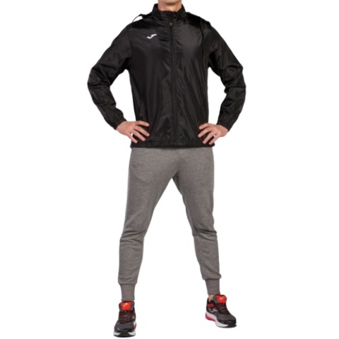 Ortalion, kurtka przeciwdeszczowa seniorska Joma Iris 100087.100 czarny