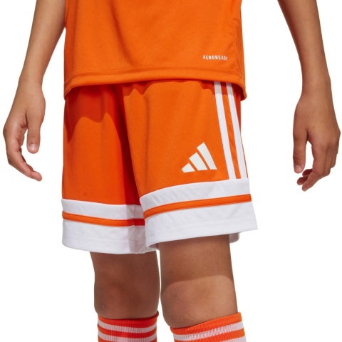 Spodenki dla dzieci adidas Squadra 25 JC8664 pomarańczowe