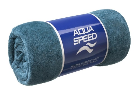 Szybkoschnący ręcznik z mikrofibry Aqua Speed DRY SOFT 400 G. 70x140 kol. 11 zielony