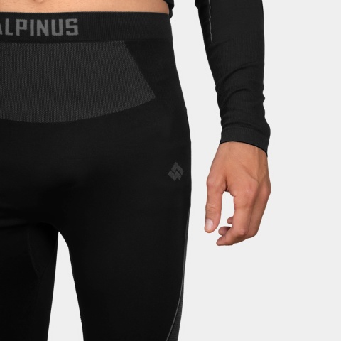 Bielizna termoaktywna męska Alpinus Hemis Set AO35162 czarna