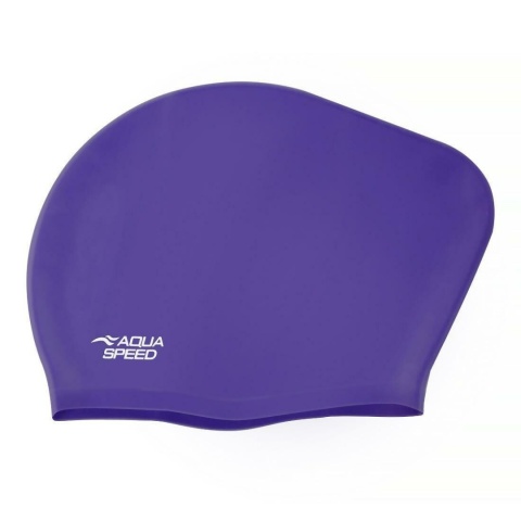 Czepek pływacki na długie włosy Aqua Speed Long Hair Cap 23 - fioletowy
