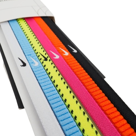 Opaski na włosy Nike Flex Slim Headbands 6 szt. N1011925702OS