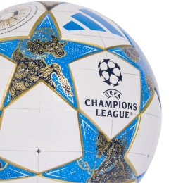 Piłka nożna adidas UCL League 25/26 League Stage JP1540 biało-niebiesko-złota