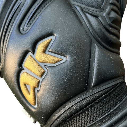 Rękawice Bramkarskie 4keepers Champ Gold Black VII Roll Finger Second Gen Junior