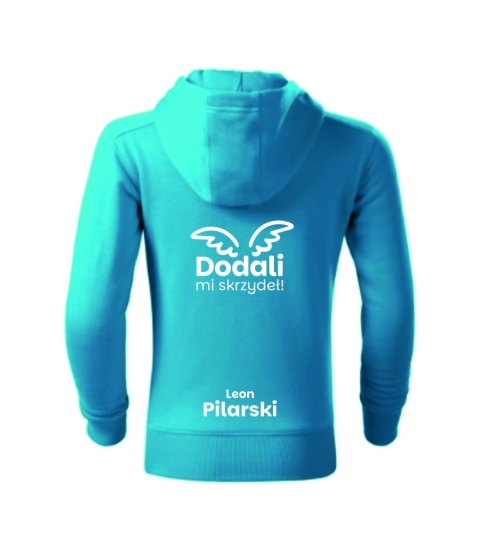 MAŁA BRYTANIA BLUZA ROZSUWANA Z KAPTUREM JUNIOR