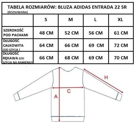 Bluza Męska Adidas Entrada 22 Track Jacket HG6287 niebieska