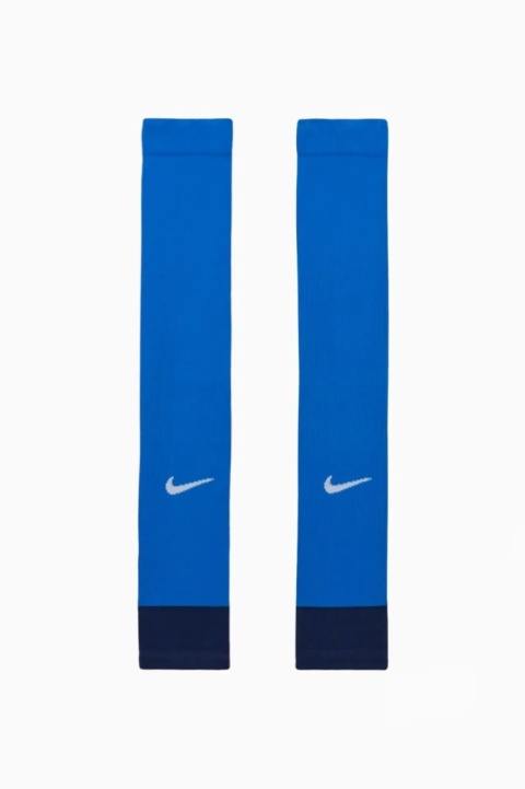 Getry bez stopy rękawy Nike Strike Sleeve FQ8282 463 niebieskie