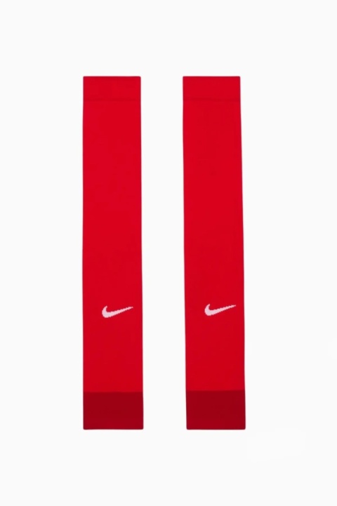 Getry bez stopy rękawy Nike Strike Sleeve FQ8282 657 czerwone