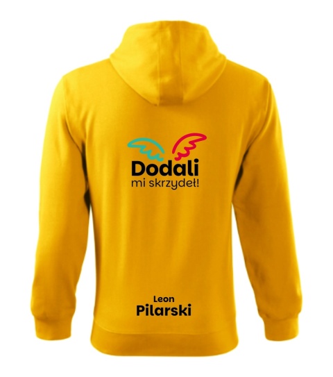 MAŁA BRYTANIA BLUZA ROZSUWANA Z KAPTUREM JUNIOR