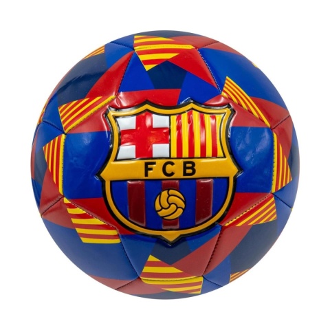 Piłka nożna FC Barcelona Senyera Abstract niebiesko-czerwona 4006658