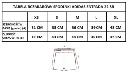 AP OLEŚNICA SPODENKI TRENINGOWO-MECZOWE ADIDAS ENTRADA 22 SENIOR