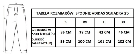 APN CZELADŹ Spodnie adidas Squadra 25 Training SENIOR