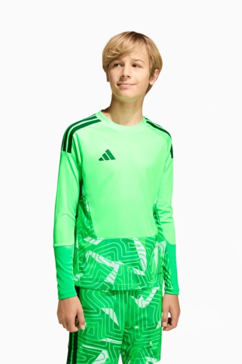 Bluza koszulka bramkarska dla dzieci adidas Tiro 26 Competition KB5240 jasnozielona