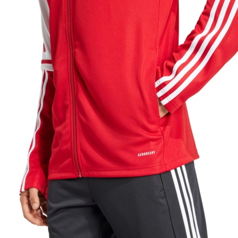 Bluza męska adidas Squadra 25 Training JD2979 czerwono-biała