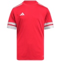 Koszulka dla dzieci adidas Squadra 25 JJ0051 czerwona