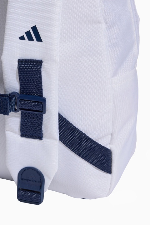 Plecak dziecięcy Adidas Real Madryt 25/26 KC3816 biały