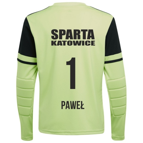 SPARTA KATOWICE Bluza bramkarska adidas JUNIOR z herbem