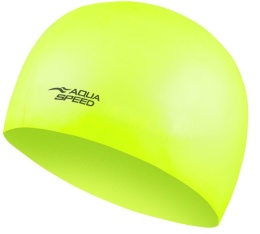 Czepek Pływacki Silikonowy Aqua-Speed Mega kol. 18 limonka