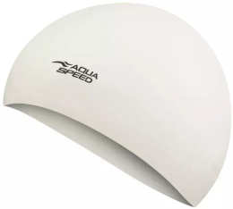 Czepek pływacki lateksowy Aqua-speed Soft Latex 05 - biały