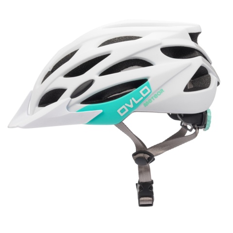 Kask Rowerowy Meteor Ovlo biały/miętowy