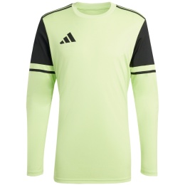Bluza Koszulka bramkarska męska adidas Squadra 25 Long Sleeve JG1129 limonkowa