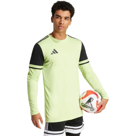 Bluza Koszulka bramkarska męska adidas Squadra 25 Long Sleeve JG1129 limonkowa
