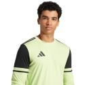 Bluza Koszulka bramkarska męska adidas Squadra 25 Long Sleeve JG1129 limonkowa
