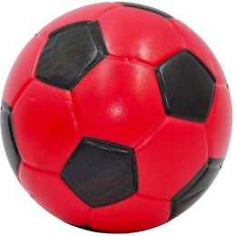 Piłka piankowa Enero czerwono-czarna 15 cm 1078878