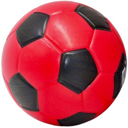Piłka piankowa Enero czerwono-czarna 15 cm 1078878