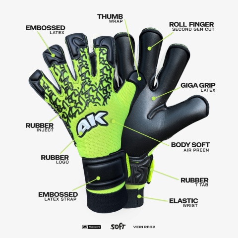 Rękawice Bramkarskie 4keepers Soft Vein RF2G Junior