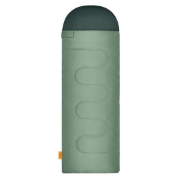 Śpiwór wiosenno-letni typu koperta Spokey COZY PLUS 210 x 75 cm zielony