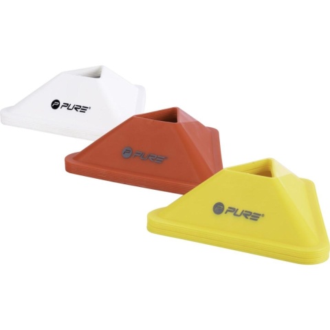 Stożki Pachołki Znaczniki Treningowe PURE 2 IMPROVE 20szt. 7071989