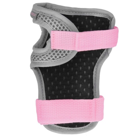 Zestaw ochraniaczy dla dzieci i młodzieży (na kolana, nadgarstki i łokcie) Spokey SHIELD różowy