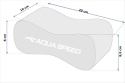 Deska do pływania ósemka Aqua Speed Pull Buoy "3" Junior 03 - różowa