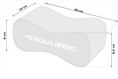 Deska do pływania ósemka Aqua Speed Pull Buoy "3" Junior 03 - różowa