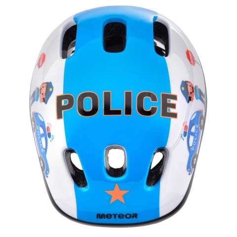 Kask rowerowy dla dzieci Meteor KS06 Police
