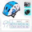 Kask rowerowy dla dzieci Meteor KS06 Police