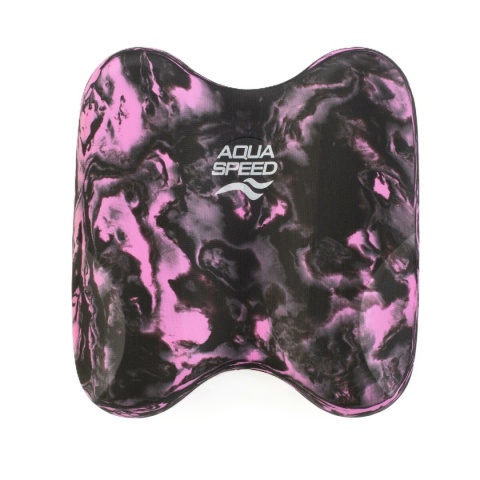 Deska do pływania Aqua Speed PULLKICK SWIRL kol. 03 - czarno -różowy