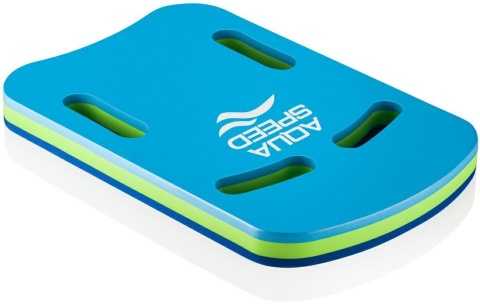 Deska do pływania Aqua Speed Verso 41 cm - niebieska